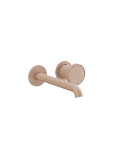 Gessi Origini Bateria umywalkowa podtynkowa z wylewką 171 mm - element zewnętrzny Matte Cipria 66088.275