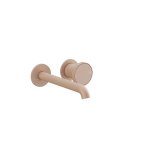 Gessi Origini Bateria umywalkowa podtynkowa z wylewką 171 mm - element zewnętrzny Matte Cipria 66088.275