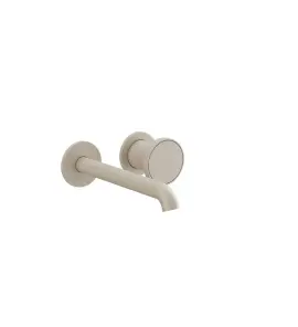 Gessi Origini Bateria umywalkowa podtynkowa z wylewką 171 mm - element zewnętrzny Matte Greige 66088.273