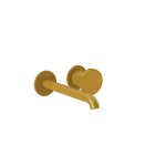 Gessi Origini Bateria umywalkowa podtynkowa z wylewką 171 mm - element zewnętrzny Glossy Ocra 66088.277