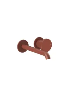 Gessi Origini Bateria umywalkowa podtynkowa z wylewką 171 mm - element zewnętrzny Glossy Coral 66088.278