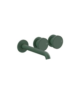 Gessi Origini Bateria umywalkowa 3-otworowa podtynkowa - element zewnętrzny Matte Agave 66090.276