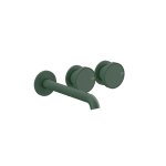 Gessi Origini Bateria umywalkowa 3-otworowa podtynkowa - element zewnętrzny Matte Agave 66090.276