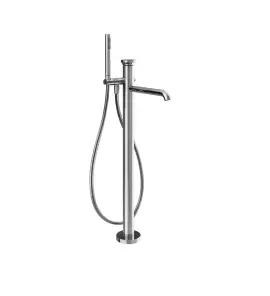 Gessi Origini Bateria wannowa wolnostojąca z zestawem prysznicowym Chrom 66028.031