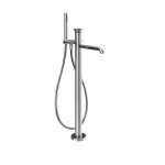 Gessi Origini Bateria wannowa wolnostojąca z zestawem prysznicowym Chrom 66028.031