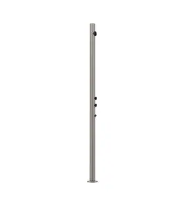 Gessi Origini Część kolumny prysznicowej z dwoma wyjściami Steel Brusched 63210.239