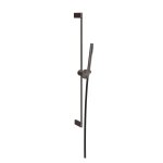 Gessi Origini Drążek prysznicowy ze słuchawką Black Metal Brushed PVD 66145.707