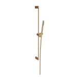 Gessi Origini Drążek prysznicowy ze słuchawką Warm Bronze Brushed PVD 66145.726