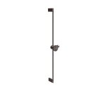 Gessi Origini Drążek prysznicowy z uchwytem na słuchawkę Black Metal Brushed PVD 66144.707