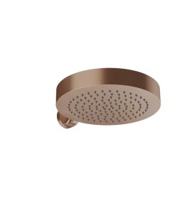 Gessi Origini Głowica prysznicowa z powłoką antywapienną Copper Brushed PVD 66152.708