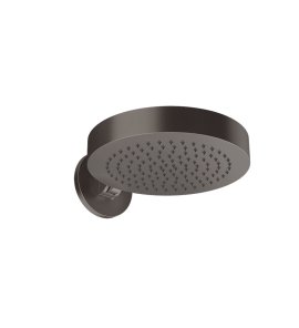 Gessi Origini Głowica prysznicowa ścienna Ø 320 mm z powłoką antywapienną Black Metal Brushed PVD 66150.707