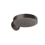 Gessi Origini Głowica prysznicowa ścienna Ø 320 mm z powłoką antywapienną Black Metal Brushed PVD 66150.707