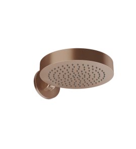 Gessi Origini Głowica prysznicowa ścienna Ø 320 mm z powłoką antywapienną Copper Brushed PVD 66150.708