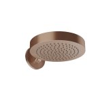 Gessi Origini Głowica prysznicowa ścienna Ø 320 mm z powłoką antywapienną Copper Brushed PVD 66150.708