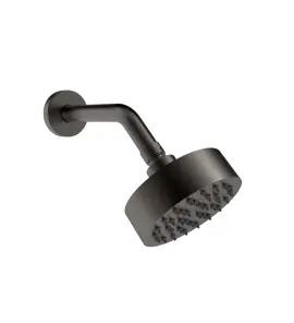 Gessi Origini Głowica prysznicowa ścienna Black Metal Brushed PVD 66156.707