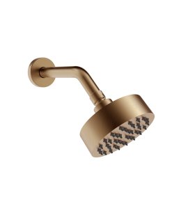 Gessi Origini Głowica prysznicowa ścienna Warm Bronze Brushed PVD 66156.726