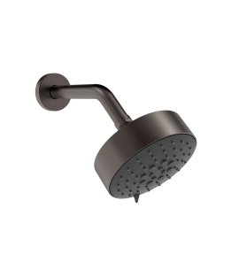 Gessi Origini Głowica prysznicowa ścienna Black Metal Brushed PVD 66158.707