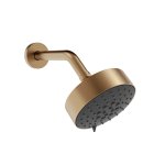 Gessi Origini Głowica prysznicowa ścienna Warm Bronze Brushed PVD 66158.726