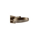 Gessi Origini Głowica prysznicowa Ø 300 mm regulowana ścienna Coffee Bronze Brushed PVD 63049.761