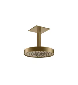 Gessi Origini Głowica prysznicowa regulowana sufitowa Deep Bronze Brushed PVD 63072.791