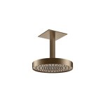 Gessi Origini Głowica prysznicowa regulowana sufitowa (długość na zamówienie) Coffee Bronze Brushed PVD 63070.761