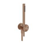 Gessi Origini Słuchawka prysznicowa z uchwytem ściennym Copper Brushed PVD 66123.708