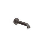 Gessi Origini Wylewka ścienna 192 mm Black Metal Brushed PVD 66103.707