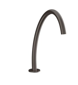Gessi Origini Wylewka umywalkowa 230 mm Black Metal Brushed PVD 66025.707
