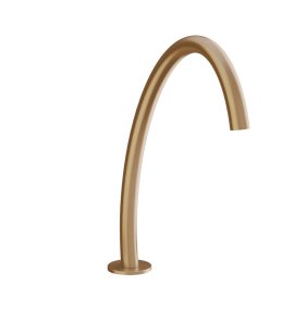 Gessi Origini Wylewka umywalkowa 230 mm Warm Bronze Brushed PVD 66025.726
