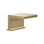 Gessi Origini Wylewka wodospadowa wannowa Warm Bronze Brushed PVD 20191.726