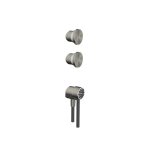 Gessi Origini Zestaw do kolumny prysznicowej Steel Brusched 66212.239