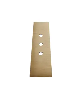 Gessi Panel wykończeniowy do modułu prysznica ręcznego Warm Bronze Brushed PVD 01663.726