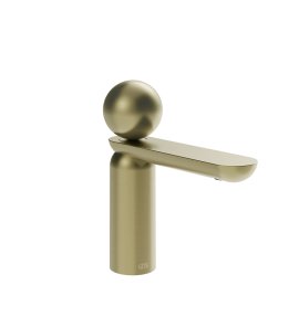 Gessi Perle Bateria umywalkowa z korkiem klik-klak brass brushed pvd 74051.727
