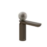 Gessi Perle Bateria umywalkowa z korkiem klik-klak dark bronze/murano pulegoso 74651.845