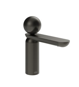 Gessi Perle Bateria umywalkowa bez korka black metal brushed pvd/metal 74002.707