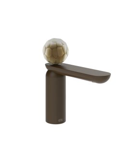 Gessi Perle Bateria umywalkowa bez korka dark bronze/Murano Batutto 74402.845