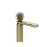 Gessi Perle Bateria umywalkowa bez korka brass brushed pvd/Murano Batutto 74402.727