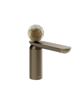 Gessi Perle Bateria umywalkowa bez korka coffee bronze brushed pvd/Murano Batutto 74402.761