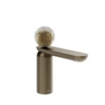 Gessi Perle Bateria umywalkowa bez korka coffee bronze brushed pvd/Murano Batutto 74402.761