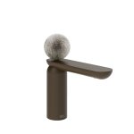 Gessi Perle Bateria umywalkowa bez korka dark bronze/Murano Pulegoso 74602.845