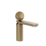 Gessi Perle Bateria umywalkowa bez korka warm bronze brushed pvd/Onyx Cola 74302.726