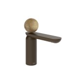 Gessi Perle Bateria umywalkowa bez korka dark bronze/Onyx Cola 74302.845