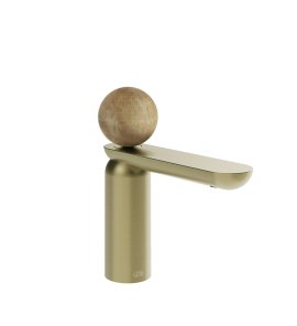 Gessi Perle Bateria umywalkowa bez korka brass brushed pvd/onyx cola 74302.727