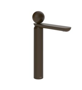 Gessi Perle Bateria umywalkowa z korkiem klik-klak dark bronze/metal 74053.845