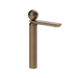 Gessi Perle Bateria umywalkowa z korkiem klik-klak copper brushed pvd/metal 74053.708