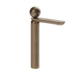 Gessi Perle Bateria umywalkowa z korkiem klik-klak copper brushed pvd/metal 74053.708