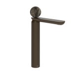 Gessi Perle Bateria umywalkowa z korkiem klik-klak dark bronze/emperador dark marble 74153.845