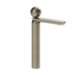 Gessi Perle Bateria umywalkowa bez korka finox brushed nickel/metal 74004.149