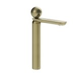 Gessi Perle Bateria umywalkowa bez korka brass brushed pvd/metal 74004.727