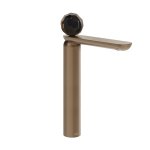 Gessi Perle Bateria umywalkowa bez korka copper brushed pvd/murano sfaccettato 74204.708